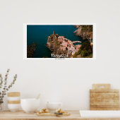 Vernazza Panoramisch Uitzicht Poster (Keuken)