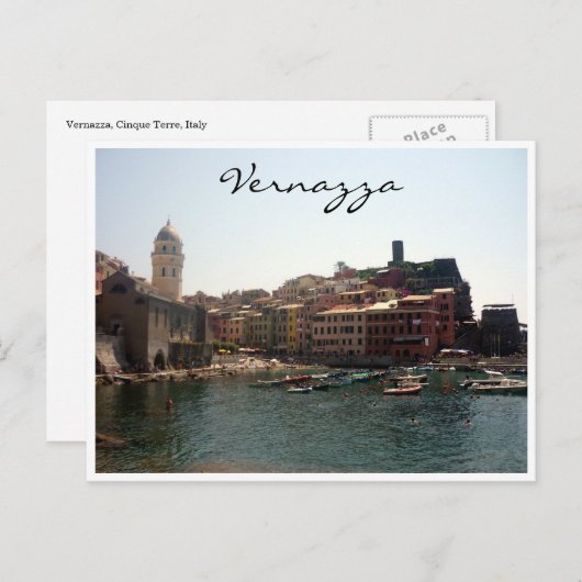 vernazza-poort briefkaart (Voorkant / Achterkant)