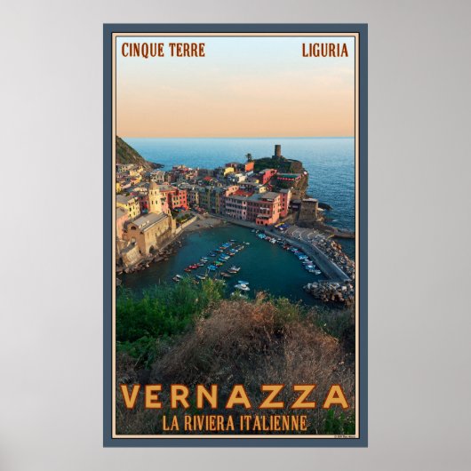 Vernazza Poster (Voorkant)