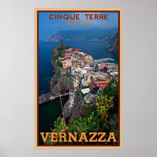 Vernazza Poster (Voorkant)