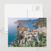 Vernazza, stad Cinque Terre Briefkaart (Voorkant / Achterkant)