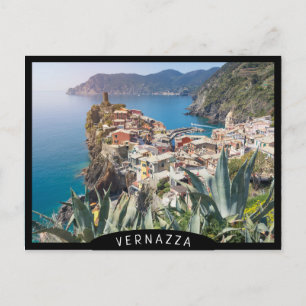 Vernazza, stad Cinque Terre Briefkaart