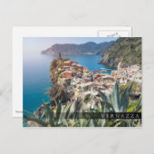 Vernazza, stad Cinque Terre Briefkaart (Voorkant / Achterkant)