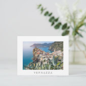 Vernazza, stad Cinque Terre Briefkaart (Staand voorkant)