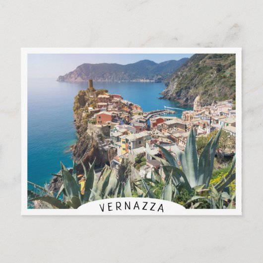Vernazza, stad Cinque Terre Briefkaart (Voorkant)