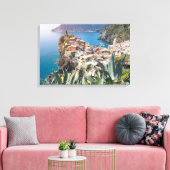 Vernazza, stad Cinque Terre Canvas Afdruk (Insitu (Woonkamer))