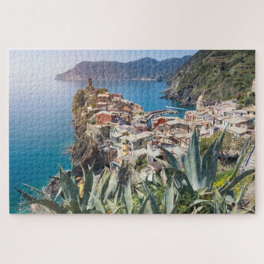 Vernazza, stad Cinque Terre Legpuzzel (Horizontaal)