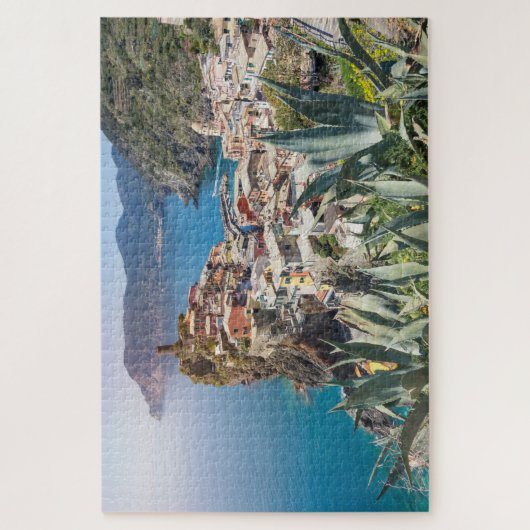 Vernazza, stad Cinque Terre Legpuzzel (Verticaal)