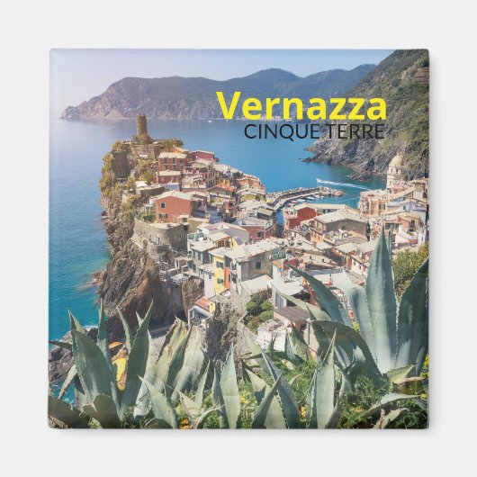 Vernazza, stad Cinque Terre Magneet (Voorkant)