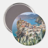 Vernazza, stad Cinque Terre Magneet (Voorkant / Achterkant)