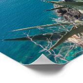 Vernazza stad in de Cinque Terre Poster (Hoek)