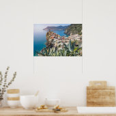 Vernazza stad in de Cinque Terre Poster (Keuken)