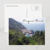 vernazza verre briefkaart (Voorkant / Achterkant)