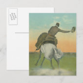 Verne Elliott op High Tower. Briefkaart (Voorkant / Achterkant)