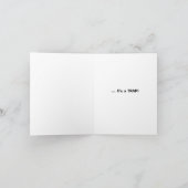 Vernederd Wenskaart niet opgroeien Kaart (Binnen)