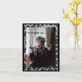 Vernederd Wenskaart niet opgroeien Kaart (Gele Bloem)