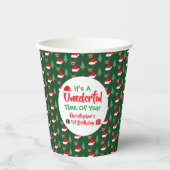 Vernederend jaar 1e verjaardag papieren bekers (Voorkant)