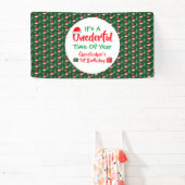 Vernederend jaar 1e verjaardag spandoek (Insitu)