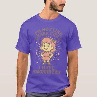 Vernederende Grappige Aambeien Vrouwen Volwassenen T-shirt