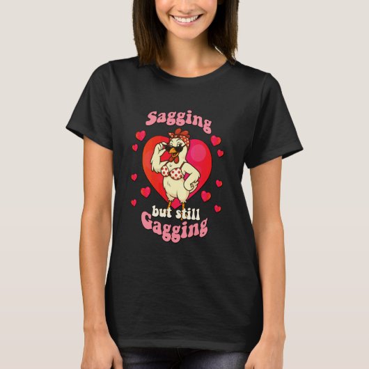 Vernederende Grappige Meme Kip Grappige Volwassene T-shirt (Voorkant)