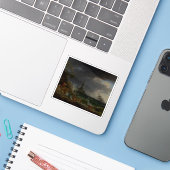 Vernet - Een Storm aan de Middellandse Zeekust Sticker (Laptop met iPhone)