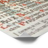 Vernet Les Bains absoluut mooi Poster (Hoek)