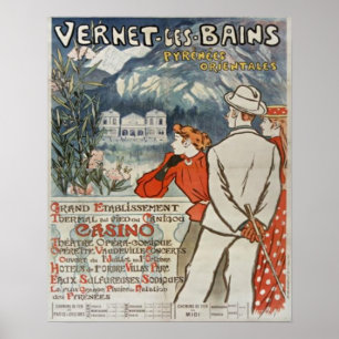 Vernet Les Bains absoluut mooi Poster