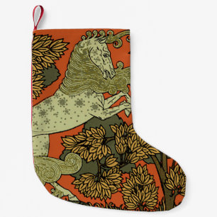 Verneuil Art Nouveau Paard: Vintage Equestrian Kleine Kerstsok