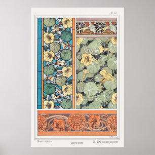 Verneuil, Capucine, Plant,  stijl Poster