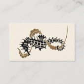 Verneuil Seahorse Art Visitekaartjes (Achterkant)