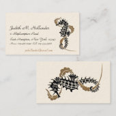 Verneuil Seahorse Art Visitekaartjes (Voorkant / Achterkant)