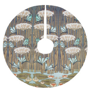 Verneuil Waterlelie Libelle Art Nouveau: Antiek Kerstboom Rok