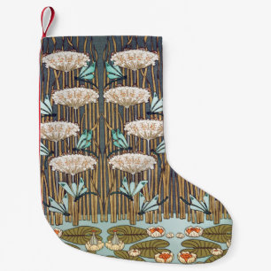 Verneuil Waterlelie Libelle Art Nouveau: Antiek Kleine Kerstsok