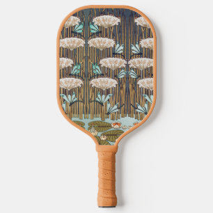 Verneuil Waterlelie Libelle Art Nouveau: Antiek Pickleball Paddle
