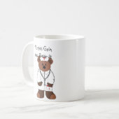 Vernevelgrin en Beer it Koffiemok (Voorkant links)