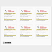 Verneveling Afstuderen vlinderbaanrecept Vierkante Sticker (Vel)