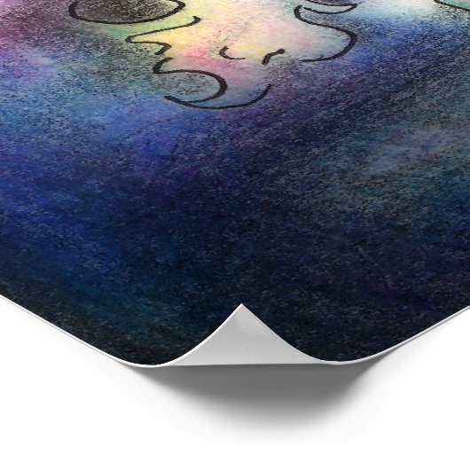 Verneveling: grote afdrukken in Unicorn en Dragon Poster (Hoek)