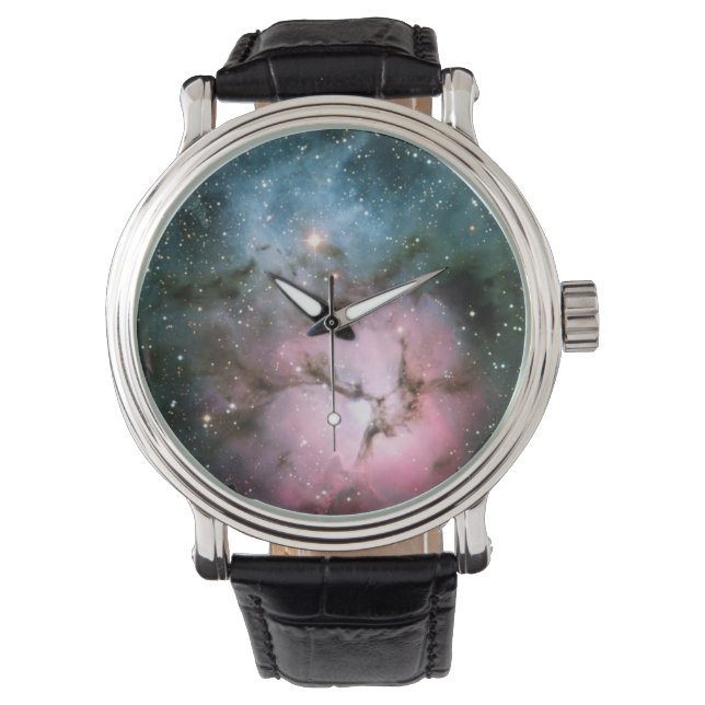 Vernevelsterren galaxy hipster geek coole natuur r horloge (Voorkant)