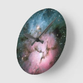 Vernevelsterren galaxy hipster geek coole natuur r ronde klok (Hoek)