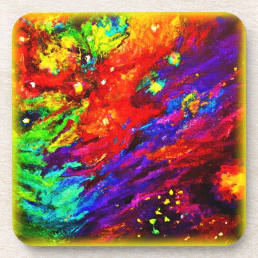 Vernevelvorming in ons universum. Bestel nu Bier Onderzetter (Voorkant)