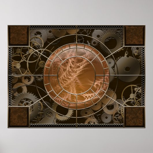 Vernian Jewel Poster (Voorkant)