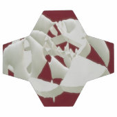 Vernield marmer abstracte moderne kunst witte prui voetbal (Enkel)