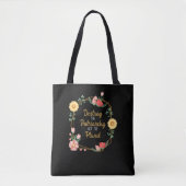 Vernietig de patriarchie niet de planeet - feminis tote bag (Voorkant)