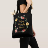 Vernietig de patriarchie niet de planeet - feminis tote bag (Dichtbij)