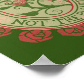 Vernietig de patriarchie niet de planeet Feminist Poster (Hoek)