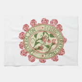 Vernietig de patriarchie niet de planeet Feminist Theedoek (Horizontaal)