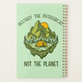 Vernietig de patriarchie niet de planeet planner (Achterkant)