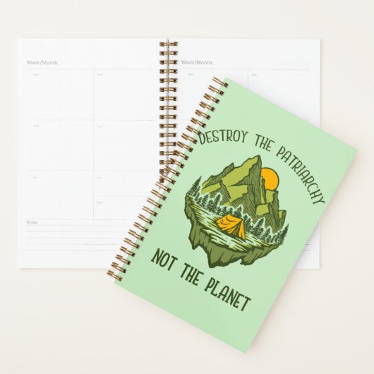 Vernietig de patriarchie niet de planeet planner (Display)