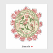 Vernietig de patriarchie niet de planeet sticker (Vel)