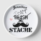Vernietig de Stache Mustache Retro Hipster niet (Voorkant)